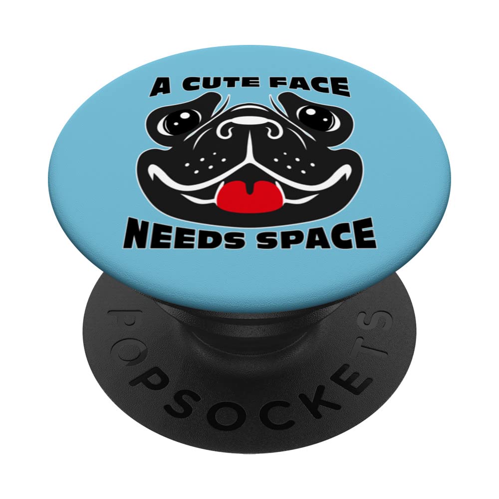 Dog Face PopSockets Swappable PopGrip