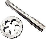 ASZLBYM 9/16-24" Tap And Die Set ，UNEF HSS right