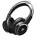 TaoTronics Wireless Over Ear Headset Bluetooth Headphones with Microphone (Retro Design with Leather Ear Cup, aptX Natural High Clarity Sound, 20 Hours Playtime)