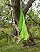 Sorbus Kids Child Pod Swing Chair - Hanging Seat Hammock for Indoor and Outdoor Use, Green
