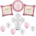 Baptism Girl Cross Balloon Decoration Kit