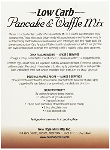 New Hope Mills Sugar Free Pancake & Waffle Mix (9 Ounces)