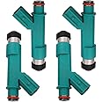 Germban 23250-28080 4pcs Set Fuel Injectors Replacement for Toyota 2009-2013 Corolla 2009-2013 Camry 2004-2008 Rav4 Solara 20