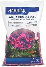 Marina Jelly Bean Gravel 2 kg Pink Blue Aquarium Decor Dust Free