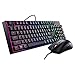 Cooler Master SGB-3040-KKMF1-US MasterKeys Lite L Gaming Keyboard & Mouse Combo, 6 Zoned RGB LED Backlit, On The Fly
