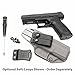 Tulster IWB Profile Holster in Right Hand fits: Sig P938 Holster | Inside The Waistband Appendix Concealed Carry Kydex Holster