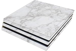MightySkins Skin Compatible with Sony PS4 Pro Console - Frost Marble | Protective, Durable, and Unique Vinyl Decal wrap Cover