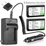Kastar Battery 2 Pack and AC Travel Charger for Samsung BP-1410 BP1410 and Samsung NX30 Samsung WB2200 Samsung WB2200F Digital Cameras