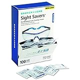 Bausch & Lomb 8574GM Sight Savers Premoistened Lens Cleaning Tissues (Box of 100)