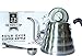 Gooseneck Pour Over coffee and tea kettle with built in thermometer - Large Stainless Steel 40fl oz capacity