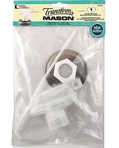 Loew Cornell 1023709 Transform Mason Regular Mouth Spray Lid Insert