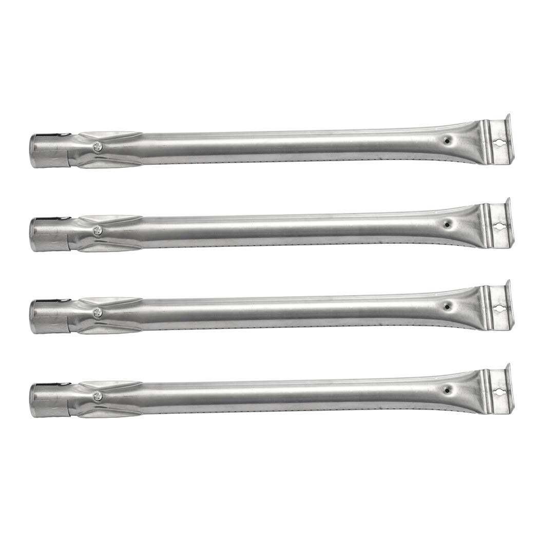 Photo 1 of YIHAM Gas Grill Burner Tube Replacement Parts for Kenmore 146.16197211 146.16198211 146.16142210 146.34461410 146.34611410 146.46366610 146.46372610 BBQ Pro 146.23676310 14 3/4 Inch Set of 4 KB871
