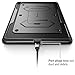 New iPad Pro 10.5 inch Case, [Heavy Duty] i-Blason New Apple iPad Pro 10.5 2017 release Armorbox Hybrid Full-body Protective Kickstand Case with Front Cover and Built-in Screen Protector (Black)