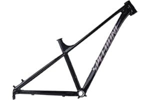 BSFHQS 27.5er 29er XC/AM Hardtail Mountain Bikes Frame,Max 2.35" Tire Aluminum Alloy Rigid Frame Disc Brake Racing Frame,Thru Axle 12x148mm Boost(Black,L-29)