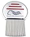 #1 Lice Comb Brush Lice Treatment Professional Stainless Steel Louse Nit FREE Comb for Head Lice Treatment, Removes Head Lice & Nits Eggs Easily Steel Comb Grooves Phthiraptera Platinum Products UMD