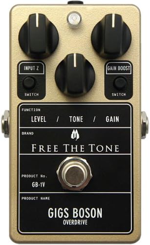 Free The Tone GB-1V GIGS BOSON OVERDRIVE Guitar Effect Pedal Made in Japan