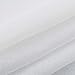 MRTREES Sheer Curtains White 45 inches Long Kitchen Curtains Sheers Basement Short Curtains Living Room Small Curtain Bedroom Voile Window Curtain Panels Rod Pocket 2 Panels
