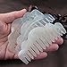 Evwoge 2pcs Jade Head Therapy Massage Comb, Hair Comb Scalp Massager, Jade Massager for Scalp Care