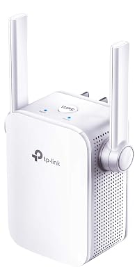 TP-Link N300 WiFi Extender(RE105), WiFi Extenders Signal Booster for Home, Single Band WiFi Range Extender, Internet Booster, Supports Access Point, Wall Plug Design, 2.4Ghz only