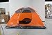 OSAGE RIVER Glades 4-Person Tent - Orange/Titanium