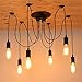60W Edison Light Bulbs ST58 Filament Vintage Bulb Antique Style Incandescent Clear Glass Light Squirrel Cage Design E26/E27 Medium Base Lamp (4 Pack) for Chandeliers Wall Sconces Pendant Lighting