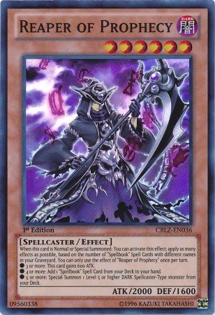 Yu-Gi-Oh! - Reaper of Prophecy (CBLZ-EN036) - Cosmo Blazer - 1st Edition - Super Rare