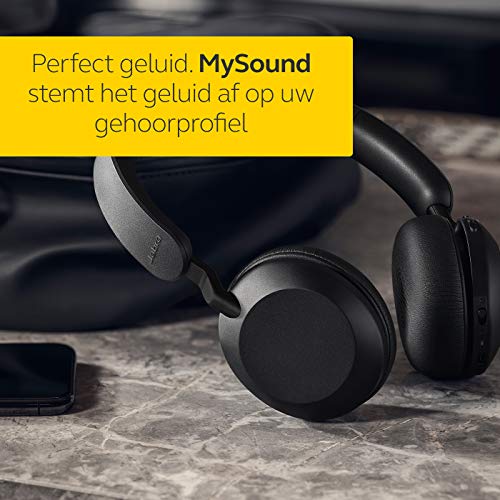Jabra Elite 45h Draadloze Bluetooth Koptelefoon – Compact en Vouwbaar, Gaat 50 Uur Mee – Beltechnologie met 2 Microfoons… - Afbeelding 5
