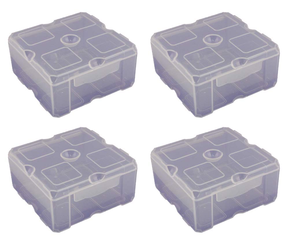 Cottage Mills DotBox® Extra Large Box – 4 pcs. Little storage boxes for storing little things like beads, findings and parts. Boxes fit inside DotBox carrying cases sold separately. 4 Packages of 1.