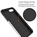 BASSTOP 4.7-Inch Super-Slim Anti-Slip Grip Carbon Fiber Hybrid Rubberized Full Body Protector Cover Premium Flexible Soft TPU Case for Apple iPhone 7 - White 4.7