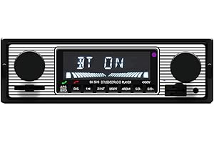 Bt Vintage Radio MP3 Player Stereo USB AUX Car Audio U Disk with Remote Control