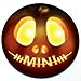 Artistic Reflection Jack-O-Lantern - Magnetic Grill Badge for Mini Cooper