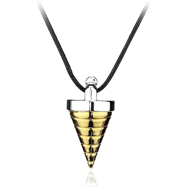 retsamradassaT Core Drill Pendant Metal Gold Necklace | Amazon.com