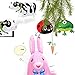 Sharlity Farm Animals Balloons - Balloons Air Walkers Giraffe, Panda，Cat，Rabbit，Penguin，Rooster, Pig，Horse，Cow，Frog，Beetle，Tortoise，For Kids Gift Birthday Party Decor
