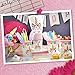 Unicorn Party Supplies Set with BONUS Pink and Gold Unicorn Headband and Birthday Sash | Decorations and Tableware | Disposable for Easy Cleanup | Serves 16 | by Pippin Products