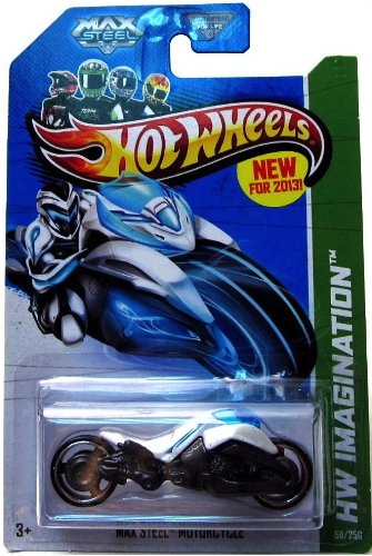 2013 Hot Wheels Hw Imagination - Max Steel Motorcycle