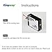 2200XL Ink Cartridges of Kingway Compatible for Canon PGI 2200XL PGI-2200 PGI-2200 XLwork with Maxify MB5320 MB5420 MB5120 MB5020 iB4120 iB4020 Printer (Black, Cyan, Magenta, Yellow) 4-Pack