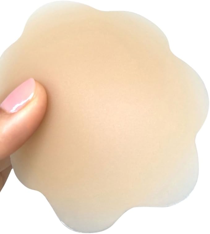 Unsichtbare Haut Selbstklebende Stoffabdeckung Silikon Nippel Cover Bh Pad Greens Wiederverwendbare Accessoires Unterwasche Dessous