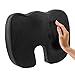 Seat Cushion,Cool-Shop Chair Seat Cushion Orthopedic Coccyx Cushion Seat Pillow for Back Pain Relief and Sciatica And Tailbone Pain-Ideal for Office Chair（Black）