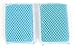Butler Dawn Flip It Dual Sided Nylon Mesh and Cloth Kitchen Sponge, 2-pack (4 Sponges)