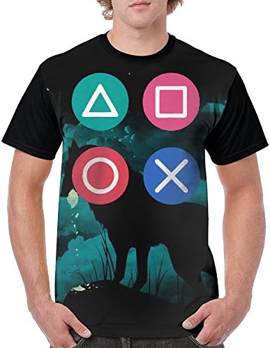 PSODESS Playstation Vintage Icon Men's Raglan Short Sleeves Undershirt