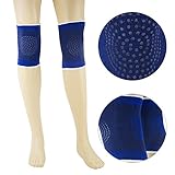 Vinmax 1 Pair Self-Heating Knee Wrap Magnetic Therapy Warm Knee Brace Sleeve Leg Belt Massager Thermal Pad Health Care for Arthritis Rheumatism Varicose Veins Joint Pain Relief