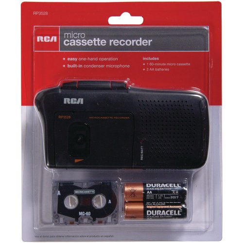 3 RCA+RP3528+Micro+Cassette+Voice+Recorder