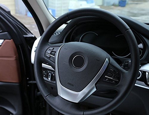 ABS Matte Steering Wheel Cover Trim for BMW X3 X4 X5 F15 F25 F26 2014-2016
