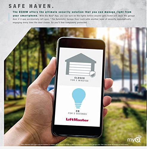 LiftMaster 98022 Premium Jackshaft Garage Door Opener, WiFi Enabled, Wall Mount