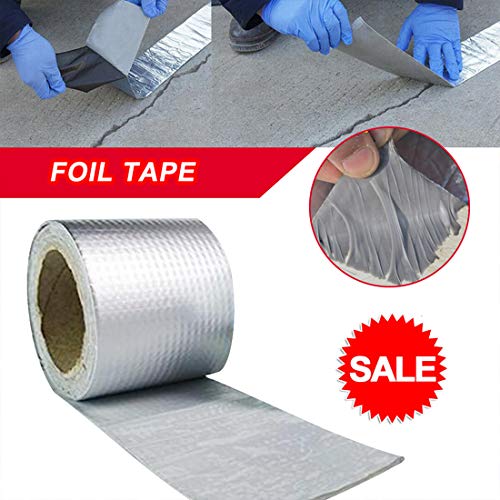 Super Waterproof Tape Butyl Rubber Aluminium Foil Tape (1.2mm5cm5m)