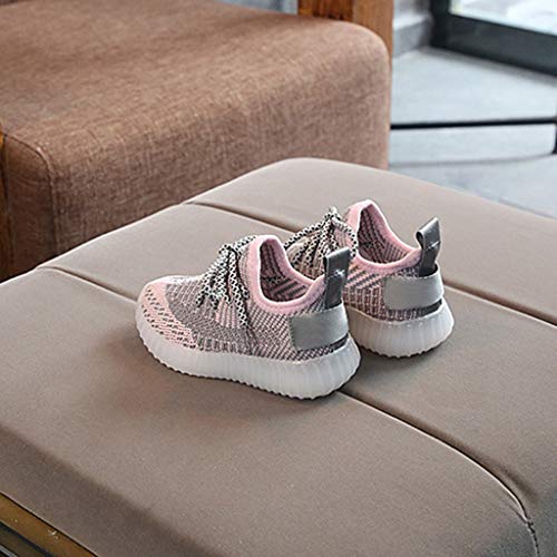 Todaies Children Led Sport Sneaker Baby Girls Boys Mesh Light Luminous Running Sneaker Shoes