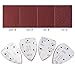 NUOLUX Grit 14cm Mouse Sander Pads Sanding Sheets Discs Mixed 40 80 120 240 (40pcs)