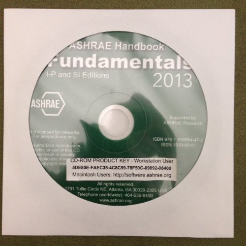 2013 ASHRAE Handbook -- Fundamentals (IP & SI), by ASHRAE