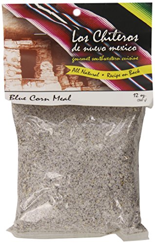 Los Chileros Blue Corn Meal, 12 Ounce(Package may Vary)