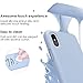 JASBON Case for iPhone X/iPhone Xs, [7FT Drop Protection] [Soft Anti-Scratch Microfiber Lining] Liquid Silicone Gel Rubber Phone Case, Full Body Drop Protection Cover Case, 5.8 inch, Light Purple